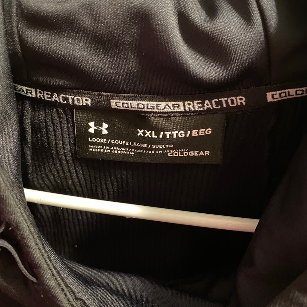 Under Armour Cold Gear Reactor Black Hoodie XXL